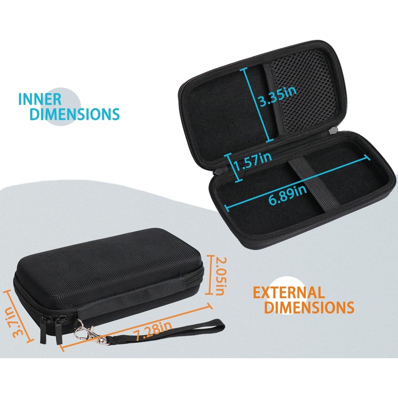 inDomit Hard Protective Travel Case Replacement, Compatible with Etekcity Infrared
