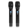Rockville 200 Channel UHF Wireless Dual Handheld Microphone Mic System