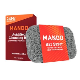 Mando Cleansing Bar (4-in-1) & Bar Saver Bundle - Combined Variations: Pro Sport Cleansing Bar (Single)