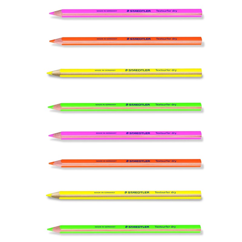STAEDTLER Textsurfer Dry Highlighter Pencil 128 64 Drawing for Writing