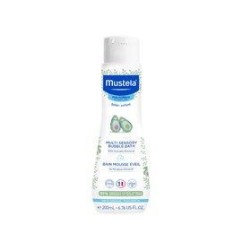 Mustela Baby Multi-Sensory Bubble Bath with Natural Avocado – Biodegradable Formula - 6.76 oz. – Packaging may vary
