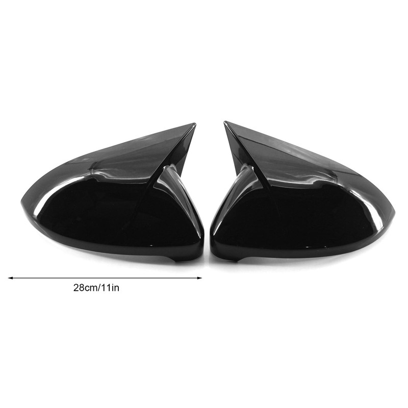 2PCS Side Mirror Cover Trim Replacement For VW 7 7.5
