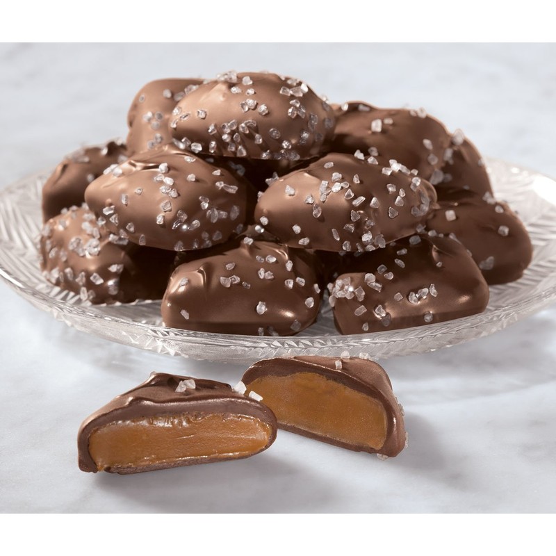 Miles Kimball Dark Chocolate Sea Salt Caramels - 28 oz.
