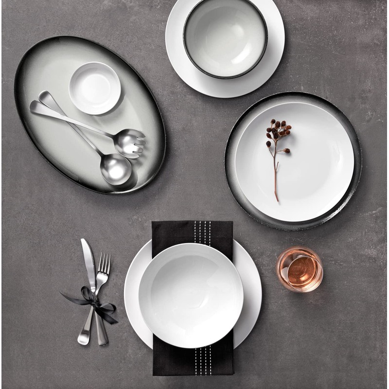 Maxwell & Williams Caviar Round Sauce Dish 7cm Black