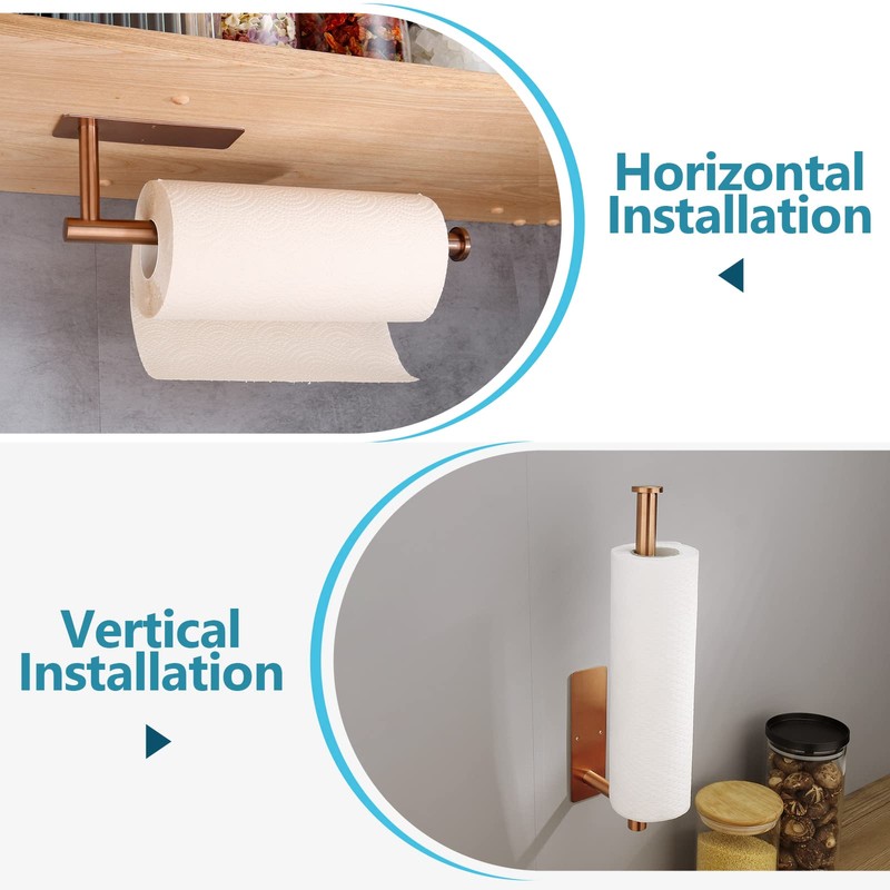 Paper Towel Holders,Paper Towels Rolls - for Kitchen,Wall Mounted Paper