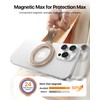 andobil[2025 Premium Leather]Magnetic Phone Grip for MagSafe[Unrivaled Stability]Adjustable Phone Ring