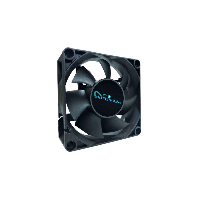 Apevia CF7025S-3 (3 Pk) 70mm x 70mm x25mm Black Case