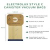 Vacuum Specialists Premium 4-Ply Filtration Vacuum Bags Compatible with Electrolux