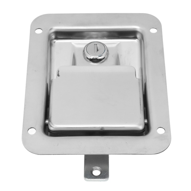 Toolbox Latch Flush Mount Locking Paddle Latch with 2 Keys