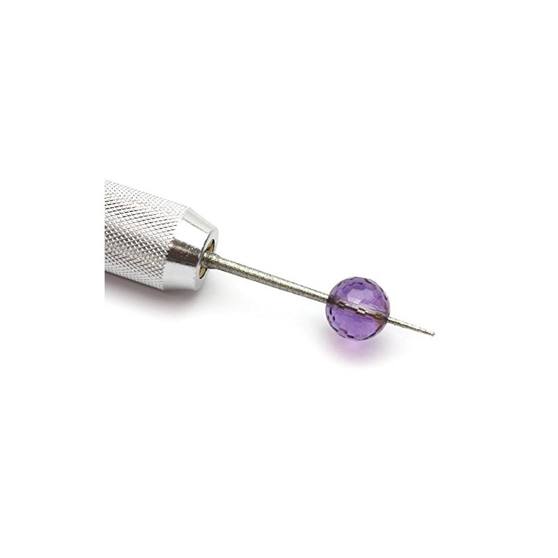 Happy Bomb with 3 Diamond Tips Bead Reamer, 4.5 inches