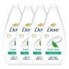 Gel De Baño Dove Fresh Care Value Size, Paquete De 4 Unidade