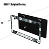 HOSNYE Save A Life Adopt License Plate Frame Blank Paw