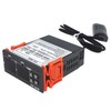 Digital Temperature Humidity Controller ‑20℃ to +80℃ 00% RH to