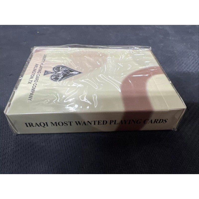 Liberty Iraqi Most Wanted Playing Cards Saddam Iraq /Operation Enduring