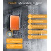 Gospire Heated Shower Mirror Fogless for Shaving with Light, Rechargeable