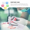 ROSENICE Retainer Case 5pcs Mouth Guard Case Ortodoncia Dental Retainer
