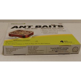 RESCUE 4 Pack Ant Bait Stations - Smarter Pest Control, Mess Free Indoor/Outdoor