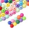 1000PCs 6MM Smooth Mix Colors Acrylic Round Beads, Round Acrylic
