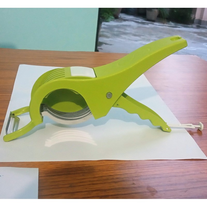 Plastic Vegetable slicer Vegetable Chopper Bhindi cuuting tool Multi slicer