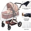 Pushchair rain cover, buggy rain cover, universal rain cover for