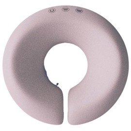 adelphos PL4 Soft Facial Pillow, Massage Pillow, Massage Pillow, Stomach Pillow, Slow Rising, Pink Gray