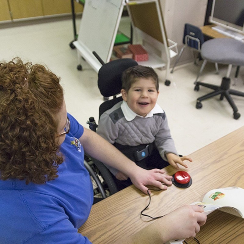 AbleNet Jelly Bean Switch - Versatile Assistive Device for Enhanced