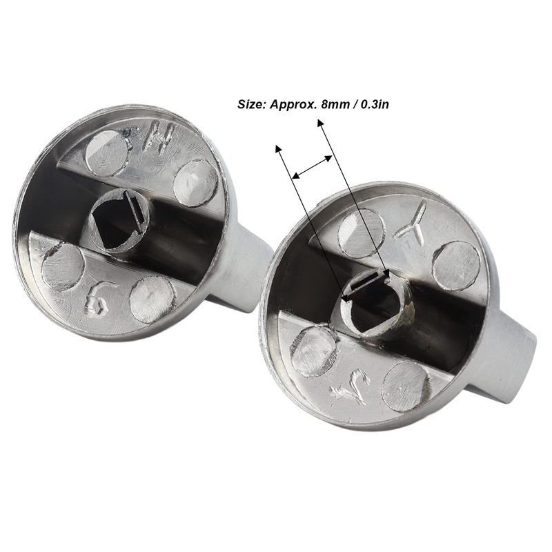 Perilla Giratoria de 8mm, Repuesto de Perilla de Control de