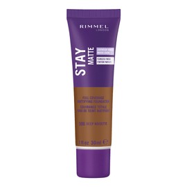 Rimmel Stay Matte Foundation, Deep Noisette, 1 Fluid Ounce