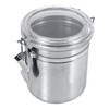 BORDSTRACT 3.7 x 4.6in Stainless Steel Airtight Canisters, Airtight Canister