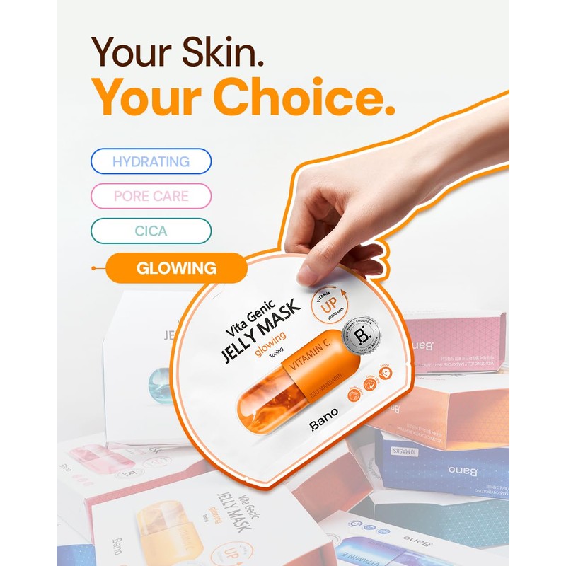Bano Vita Genic Jelly Mask Glowing