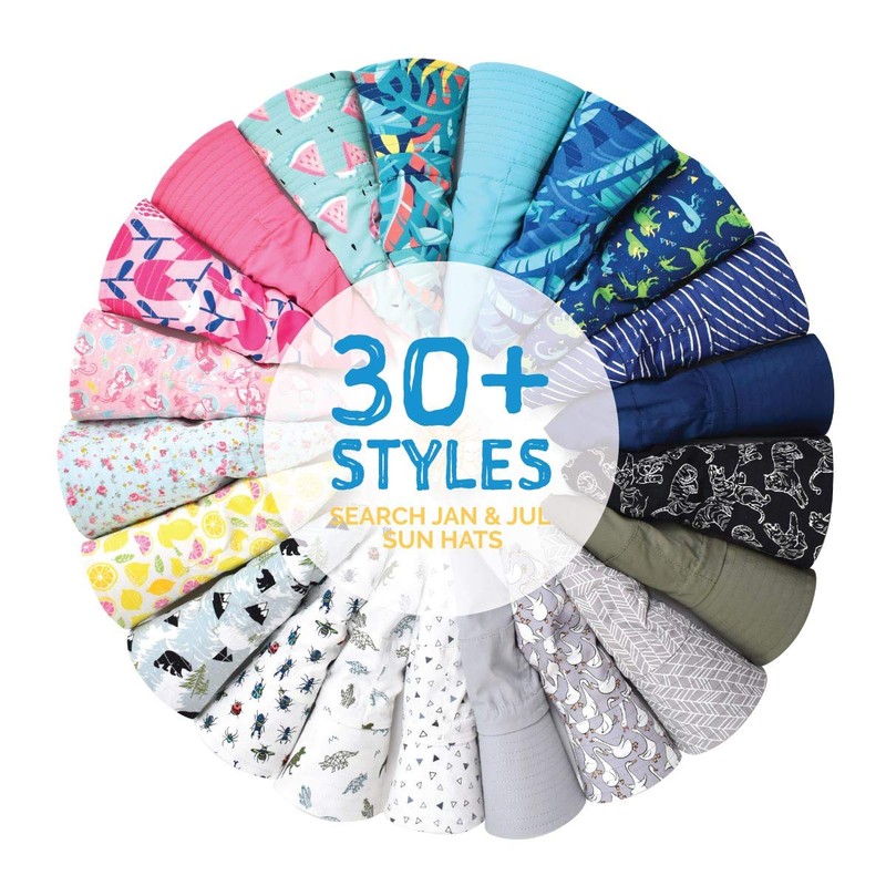 Jan & Jul Girls Cotton Sun Hat with UPF 50