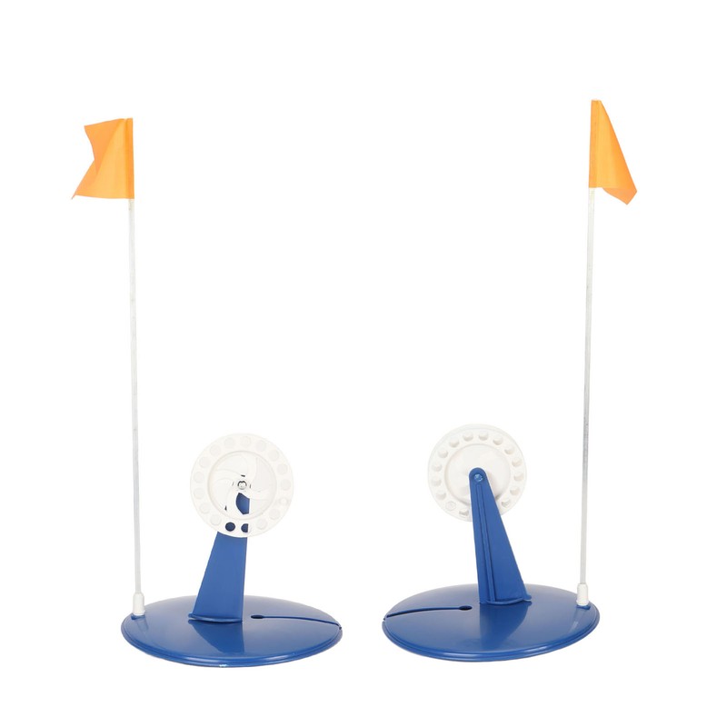 6PCS Ice Fishing Flag Outdoor Sign Portable Tip Up Angler