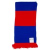 Crystal Palace Fans Royal Blue and Red Traditional Bar Scarf