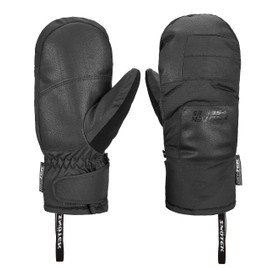 SNOTEK X-SERIES Men’s Winter Snow & Ski Mittens with Adjustable Wrist Strap, Ultra-Warm and Dry Cold Weather Mittens (Large, Black)