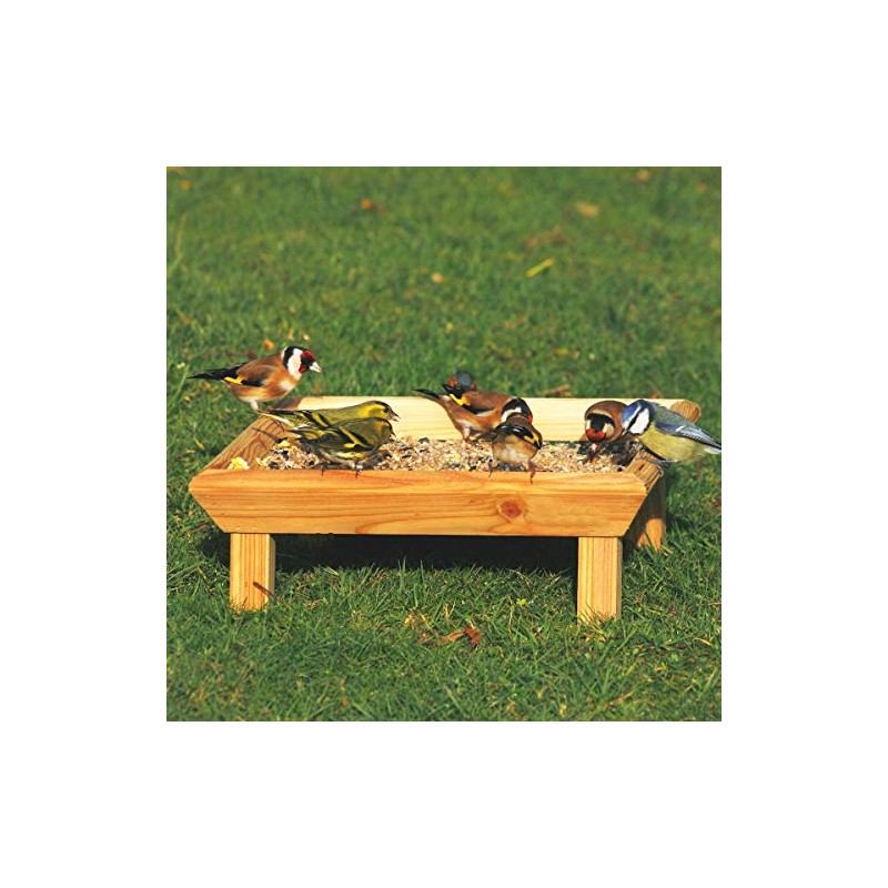 Bird Tables Square Feeding Table Free Standing