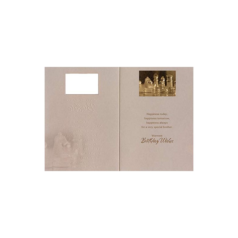 Designer Greetings Why God Created Brothers Religious Birthday Card for