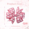WRBAJIS 4Pcs Butterfly Hair Clips for Girls Butterfly Print Hair
