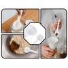 KAPSING Pack of 2 Transparent Measuring Spoons, Dosing Spoons with
