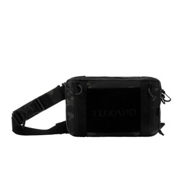 Tuxapo Tactical Shoulder Bag - Small Military Tactical Sling Backpack, Nylon EDC Bag for Hiking Travel Everyday Use, Black Multicam, Small, Tactical