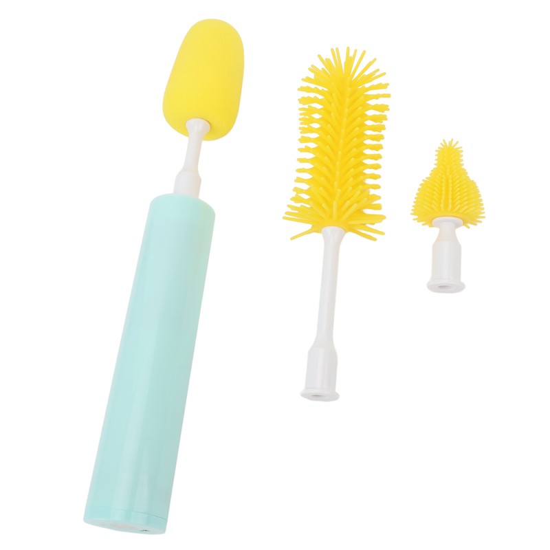 Electric Bottle Brush Cleaner Smart Removable Long Handle Silicone Automatic