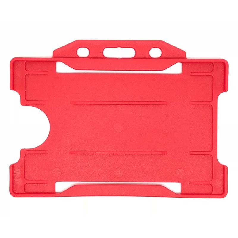 ALG ID Cards® Red ID Card Badge Holder - Red