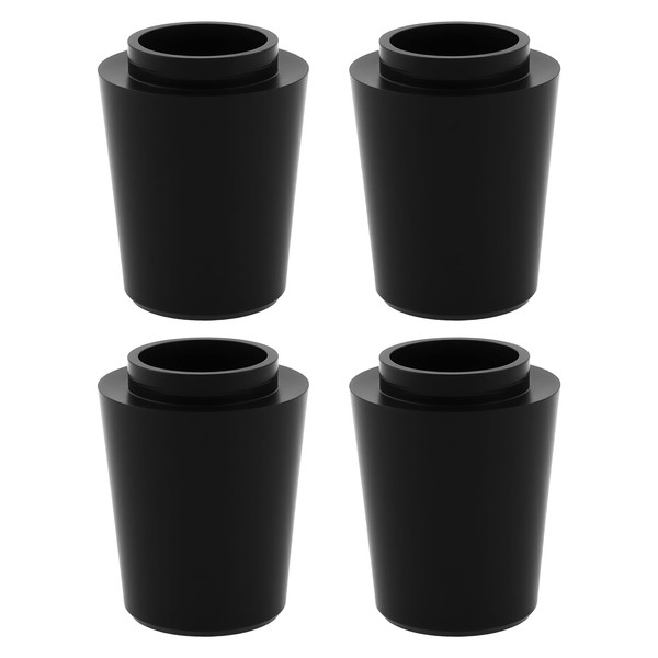 Micro Traders 4Pcs 0.335inch Golf Club Shaft Ferrules Compatible with