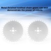 2PCS 32 Sprocket 32-Tooth Chain Gear Toothed Chain Wheel Industrial