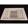 10"w X 4"h 3-Way Aluminum Curved Blade Adjustable Air Supply