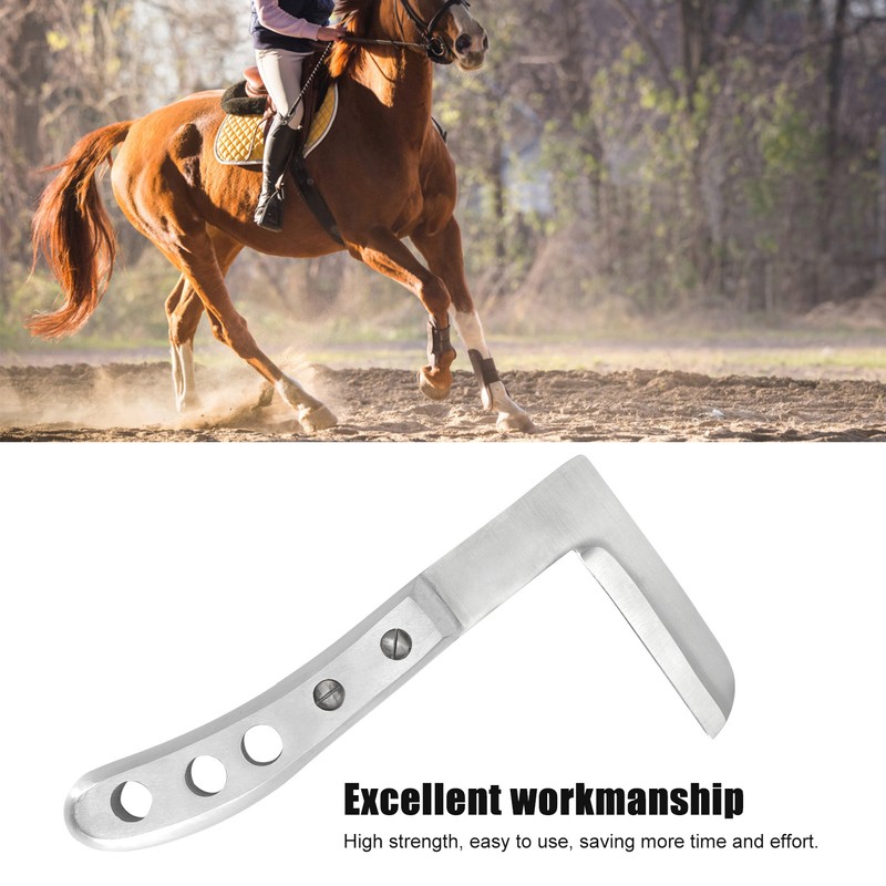 Portable L Shape Hoof Knife Trimming Tool for Cattle Horse