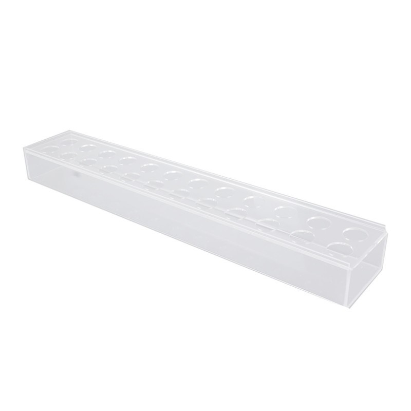 Acrylic Flower Vase Clear Rectangular Centerpiece Box Home Decoration for
