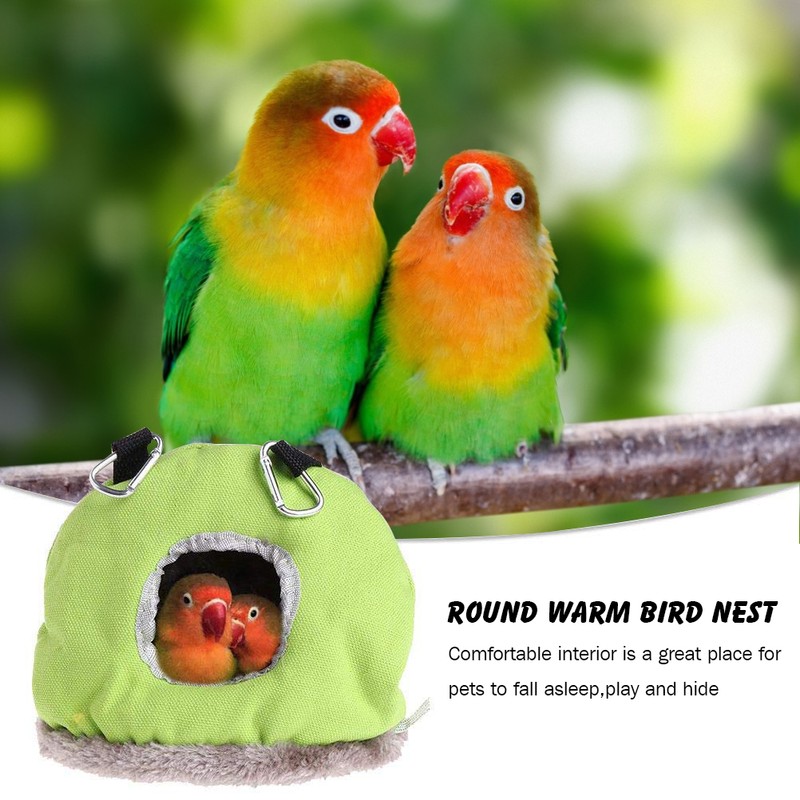 Warm Bird Nest Round Soft Bird Nest Small Bird Plush
