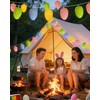 Easter Egg Lights String 6.8FT 10 LED Pastel Egg Light