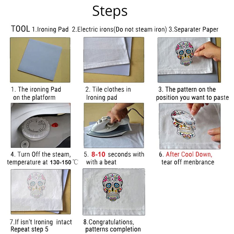 9/12Pcs,Pocket Size Jesus Vinyl Iron-on Heat Transfer Stickers, Floral Letters,