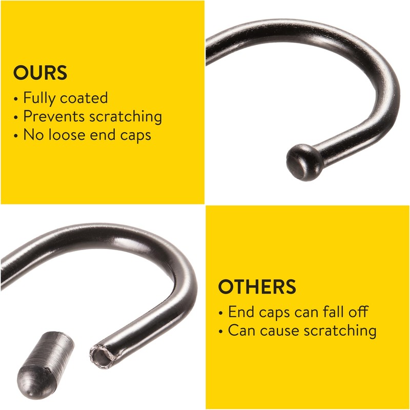 Pretex Heavy Duty Bungee Cords with Hooks - Set of
